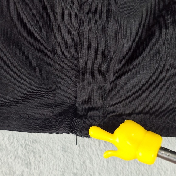 Vintage Womens Top Medium Black Babydoll Y2K Halter Whimsigoth Ruffle Fairy Goth - Picture 6 of 9